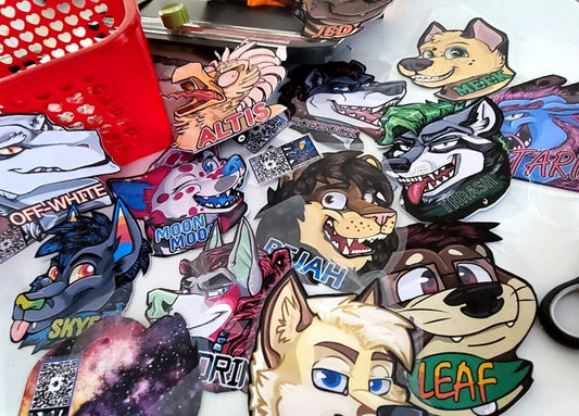 CUSTOM CHARACTER BADGE