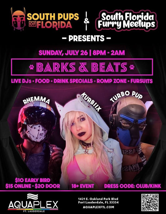 BARK AND BEAT ADMISSION FEE